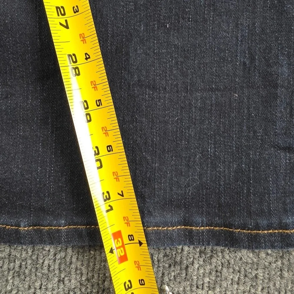 Levis 512 Perfectly Slimming Bootcut Jeans Dark Wash Indigo Womens 14M -W32 L32